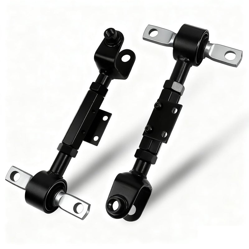 2Pcs 52390S5AA01 Rear Top Suspension Control Arm Fit for Honda CivicAcura RSX EL 2001 2002 2003 2004 2005 2006 Adjustable Alignment Suspension Camber Control Arms Kit Right and Left Side